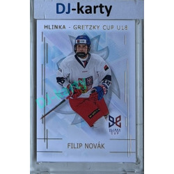 2025/26 Real Cards serie 1 #HG-12 Filip Novák Hlinka-Gretzky cup U18 Gold xx/50