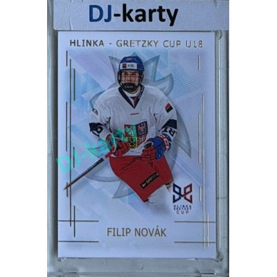 2025/26 Real Cards serie 1 #HG-12 Filip Novák Hlinka-Gretzky cup U18 Gold xx/50