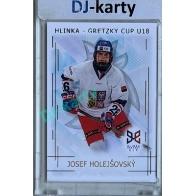 2025/26 Real Cards serie 1 #HG-05 Josef Holejšovský Hlinka-Gretzky cup U18 Gold xx/50