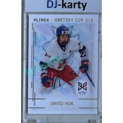 2025/26 Real Cards serie 1 #HG-06 David Huk Hlinka-Gretzky cup U18 Gold xx/50