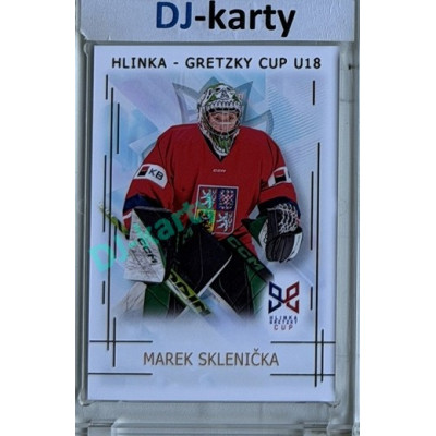 2025/26 Real Cards serie 1 #HG-19 Marek Sklenička Hlinka-Gretzky cup U18 Gold xx/50