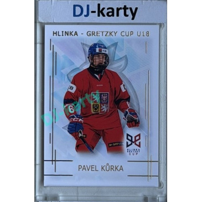 2025/26 Real Cards serie 1 #HG-09 Pavel Kůrka Hlinka-Gretzky cup U18 Gold xx/50