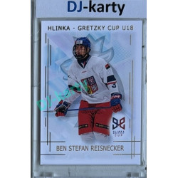 2025/26 Real Cards serie 1 #HG-15 Ben Stefan Reisnecker Hlinka-Gretzky cup U18 Gold xx/50