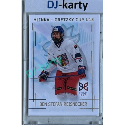 2025/26 Real Cards serie 1 #HG-15 Ben Stefan Reisnecker Hlinka-Gretzky cup U18 Gold xx/50