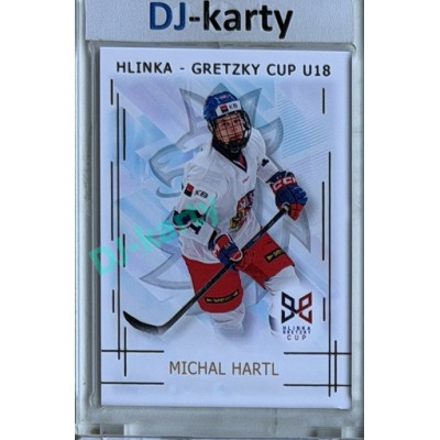 2025/26 Real Cards serie 1 #HG-04 Michal Hartl Hlinka-Gretzky cup U18 Gold xx/50