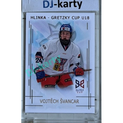 2025/26 Real Cards serie 1 #HG-20 Vojtěch Švancar Hlinka-Gretzky cup U18 Gold xx/50