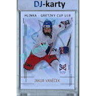 2025/26 Real Cards serie 1 #HG-24 Jakub Vaněček Hlinka-Gretzky cup U18 Gold xx/50