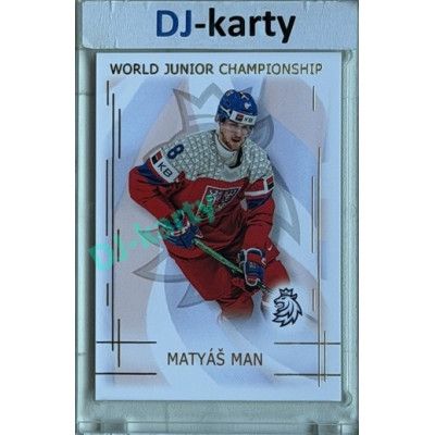 2025/26 Real Cards serie 1 #U20-13 Matyáš Man World junior Championship U20 2025/26 Gold xx/50