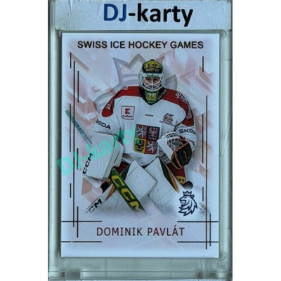 2025/26 Real Cards serie 1 #SHG-17 Dominik Pavlát Swiss ice hockey games 2025/26 Gold xx/50