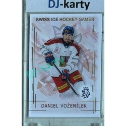 2025/26 Real Cards serie 1 #SHG-25 Daniel Voženílek Swiss ice hockey games 2025/26 Gold xx/50