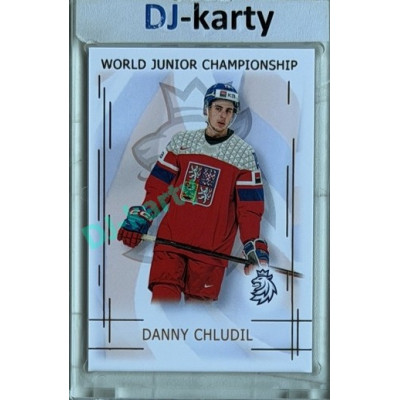 2025/26 Real Cards serie 1 #U20-09 Danny Chludil World junior Championship U20 2025/26 Gold xx/50