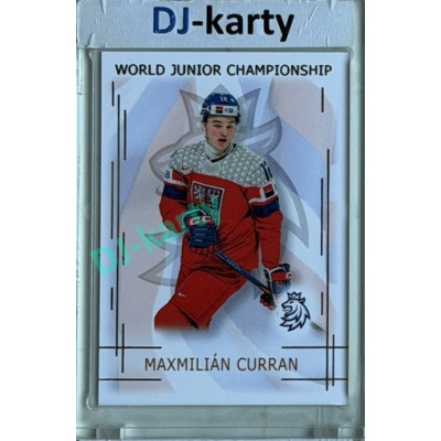 2025/26 Real Cards serie 1 #U20-02 Maxmilián Curran World junior Championship U20 2025/26 Gold xx/50