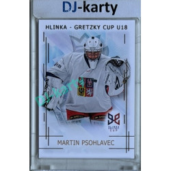 2025/26 Real Cards serie 1 #HG-14 Martin Psohlavec Hlinka-Gretzky cup U18 Gold xx/50