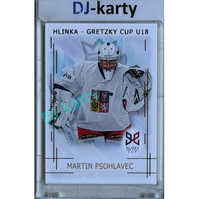 2025/26 Real Cards serie 1 #HG-14 Martin Psohlavec Hlinka-Gretzky cup U18 Gold xx/50
