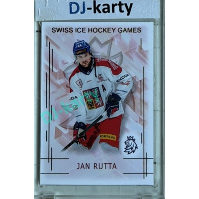 2025/26 Real Cards serie 1 #SHG-20 Jan Rutta Swiss ice hockey games 2025/26 Gold xx/50