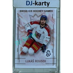 2025/26 Real Cards serie 1 #SHG-19 Lukáš Rousek Swiss ice hockey games 2025/26 Gold xx/50
