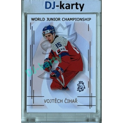 2025/26 Real Cards serie 1 #U20-03 Vojtěch Čihař World junior Championship U20 2025/26 Gold xx/50