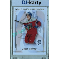 2025/26 Real Cards serie 1 #U20-10 Adam Jiříček World junior Championship U20 2025/26 Gold xx/50