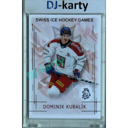 2025/26 Real Cards serie 1 #SHG-14 Dominik Kubalík Swiss ice hockey games 2025/26 Gold xx/50