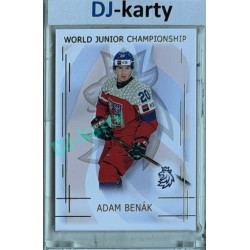 2025/26 Real Cards serie 1 #U20-01 Adam Benák World junior Championship U20 2025/26 Gold xx/50