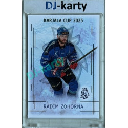 2025/26 Real Cards serie 1 #KC-26 Radim Zohorna Karjala cup 2025/26 Gold xx/50