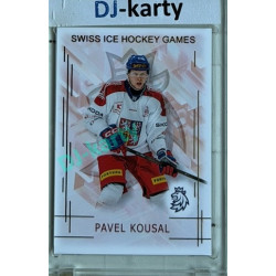 2025/26 Real Cards serie 1 #SHG-11 Kavel Kousal Swiss ice hockey games 2025/26 Gold xx/50