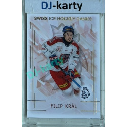 2025/26 Real Cards serie 1 #SHG-12 Filip Král Swiss ice hockey games 2025/26 Gold xx/50