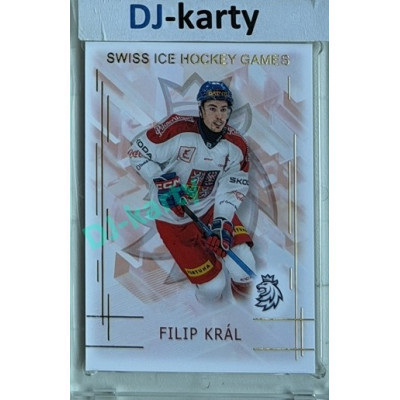 2025/26 Real Cards serie 1 #SHG-12 Filip Král Swiss ice hockey games 2025/26 Gold xx/50