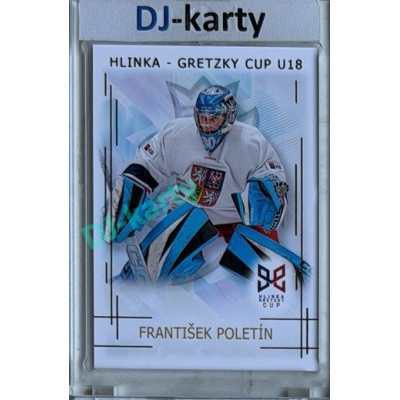 2025/26 Real Cards serie 1 #HG-13 František Poletín Hlinka-Gretzky cup U18 Gold xx/50
