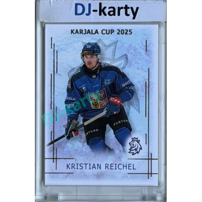2025/26 Real Cards serie 1 #KC-20 Kristian Reichel Karjala cup 2025/26 Gold xx/50