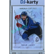 2025/26 Real Cards serie 1 #KC-18 Jakub Lauko Karjala cup 2025/26 Gold xx/50