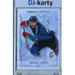 2025/26 Real Cards serie 1 #KC-18 Jakub Lauko Karjala cup 2025/26 Gold xx/50