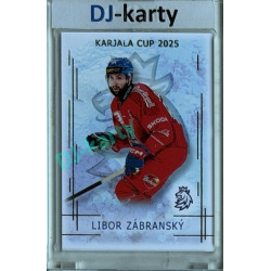 2025/26 Real Cards serie 1 #KC-25 Libor Zábranský Karjala cup 2025/26 Gold xx/50