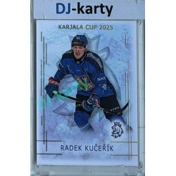 2025/26 Real Cards serie 1 #KC-15 Radek Kučeřík Karjala cup 2025/26 Gold xx/50