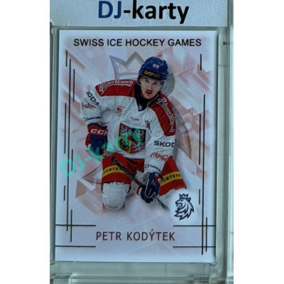 2025/26 Real Cards serie 1 #SHG-10 Petr Kodýtek Swiss ice hockey games 2025/26 Gold xx/50