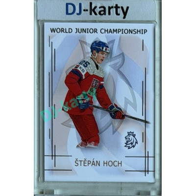2025/26 Real Cards serie 1 #U20-08 Štěpán Hoch World junior Championship U20 2025/26 Gold xx/50