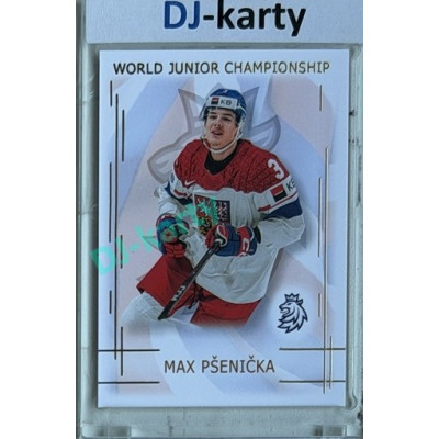 2025/26 Real Cards serie 1 #U20-20 Max Pšenička World junior Championship U20 2025/26 Gold xx/50