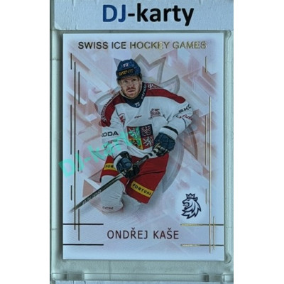 2025/26 Real Cards serie 1 #SHG-09 Ondřej Kaše Swiss ice hockey games 2025/26 Gold xx/50