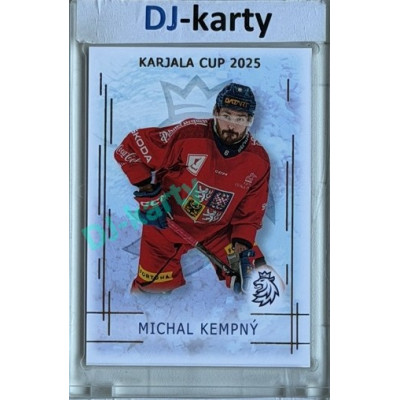 2025/26 Real Cards serie 1 #KC-10 Michal Kempný Karjala cup 2025/26 Gold xx/50