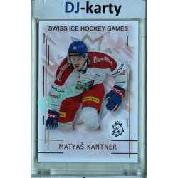 2025/26 Real Cards serie 1 #SHG-08 Matyáš Kantner Swiss ice hockey games 2025/26 Gold xx/50