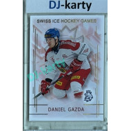 2025/26 Real Cards serie 1 #SHG-06 Daniel Gazda Swiss ice hockey games 2025/26 Gold xx/50