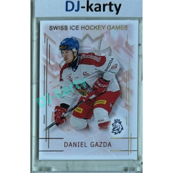 2025/26 Real Cards serie 1 #SHG-06 Daniel Gazda Swiss ice hockey games 2025/26 Gold xx/50
