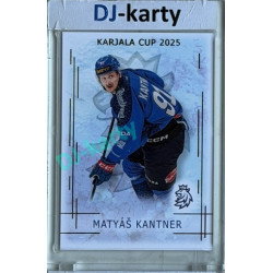 2025/26 Real Cards serie 1 #KC-09 Matyáš Kantner Karjala cup 2025/26 Gold xx/50