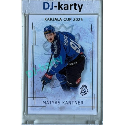 2025/26 Real Cards serie 1 #KC-09 Matyáš Kantner Karjala cup 2025/26 Gold xx/50