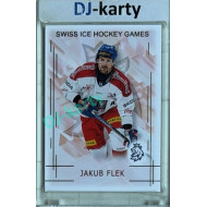 2025/26 Real Cards serie 1 #SHG-05 Jakub Flek Swiss ice hockey games 2025/26 Gold xx/50