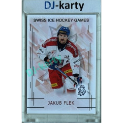 2025/26 Real Cards serie 1 #SHG-05 Jakub Flek Swiss ice hockey games 2025/26 Gold xx/50