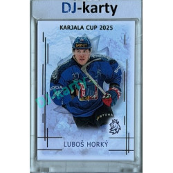2025/26 Real Cards serie 1 #KC-07 Luboš Horký Karjala cup 2025/26 Gold xx/50