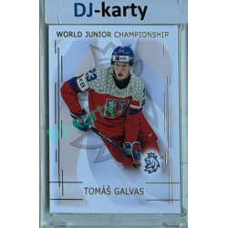 2025/26 Real Cards serie 1 #U20-07 Tomáš Galvas World junior Championship U20 2025/26 Gold xx/50