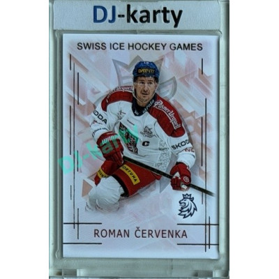 2025/26 Real Cards serie 1 #SHG-04 Roman Červenka Swiss ice hockey games 2025/26 Gold xx/50