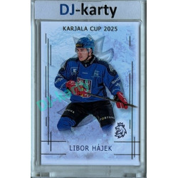 2025/26 Real Cards serie 1 #KC-06 Libor Hájek Karjala cup 2025/26 Gold xx/50